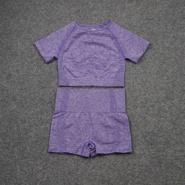 Yoga Set Träningskläder Gym Sport Löpning Träningskläder För Kvinnor Green 2 pcs S