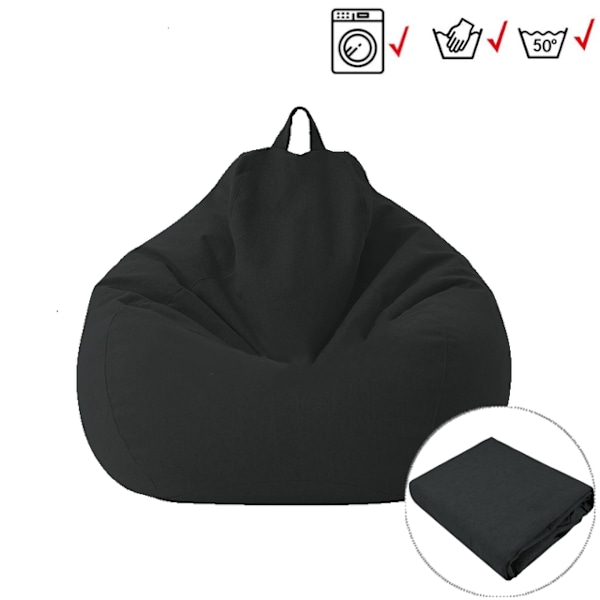 Lazy BeanBag -sohvien päällinen ilman täytettä, lepotuoli, istuin, säkkituoli, puff, Asiento-sohva, tatami-tuolien päälliset Green S with inner net