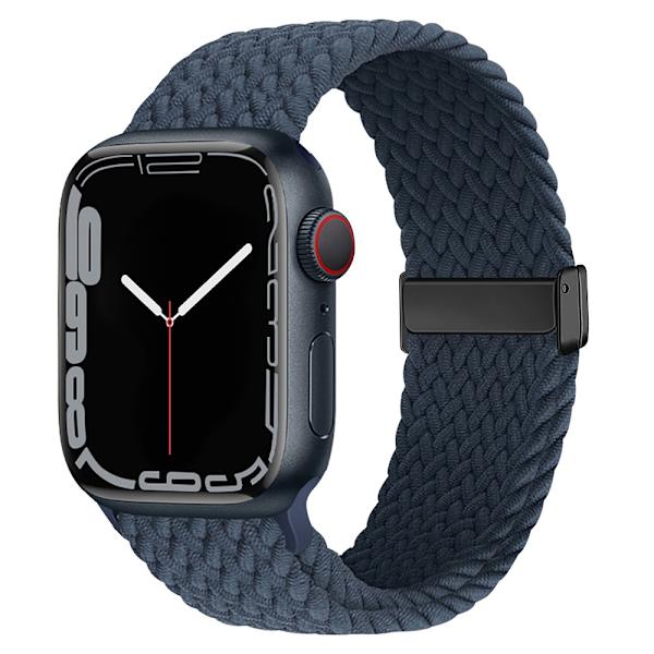 Klockarmband för Apple Watch iWatch 38/40/41mm Mörkblå