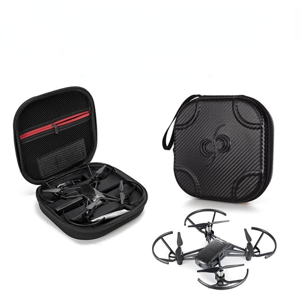 Opbevaringstaske Egnet til Dajiang Trollo Edu Programmering UAV Opbevaringsboks Kropstaske PU Læder PU leather material Applicable to tello edu
