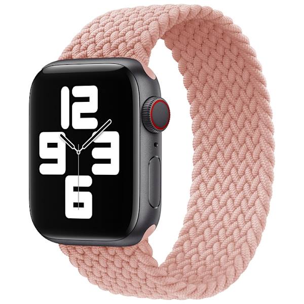 Klockarmband för Apple Watch iWatch 38/40/41MM urtavla storlek M handledsomkrets 155~166mm nude rosa
