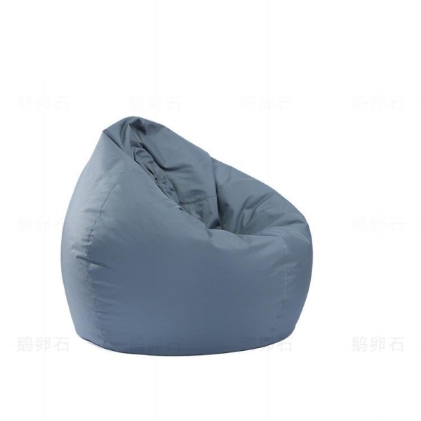 2020 Ny högkvalitativ ofylld Creative Beanbag Lazy Sofa Cover Blue