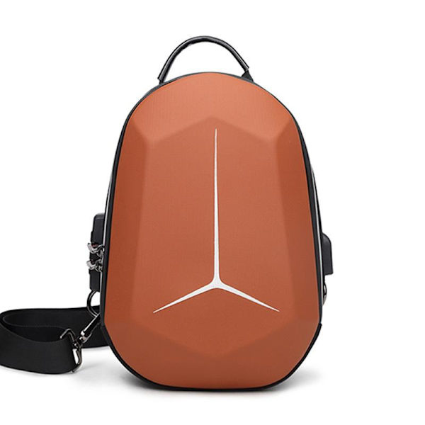 Cykel Messenger taske til rejser eller forretning Orange