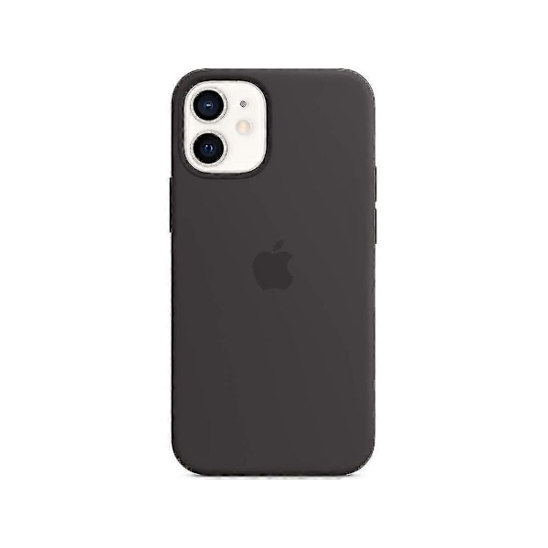 Silikondeksel med MagSafe for iPhone 12 Mini Black