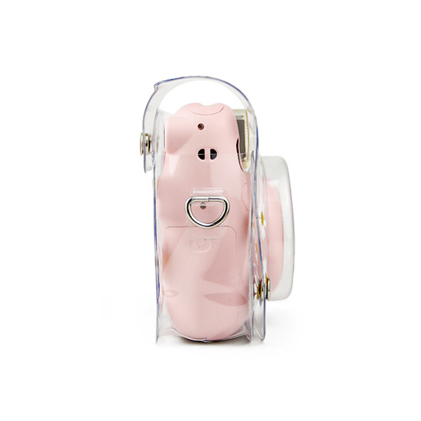 PVC Transparent Skyddsfodral för Fujifilm Instax Mini11/9/8 Kameraväska Transparent Daisy camera bag