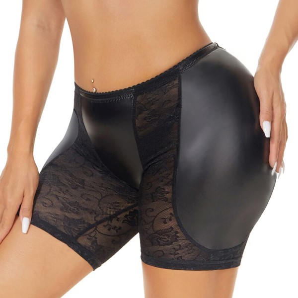 Shapewear Butt Lifter Trosor för kvinnor Sexiga Push Up Trosor Hip Hip Pads Shaper Trosor Black SF9332 S