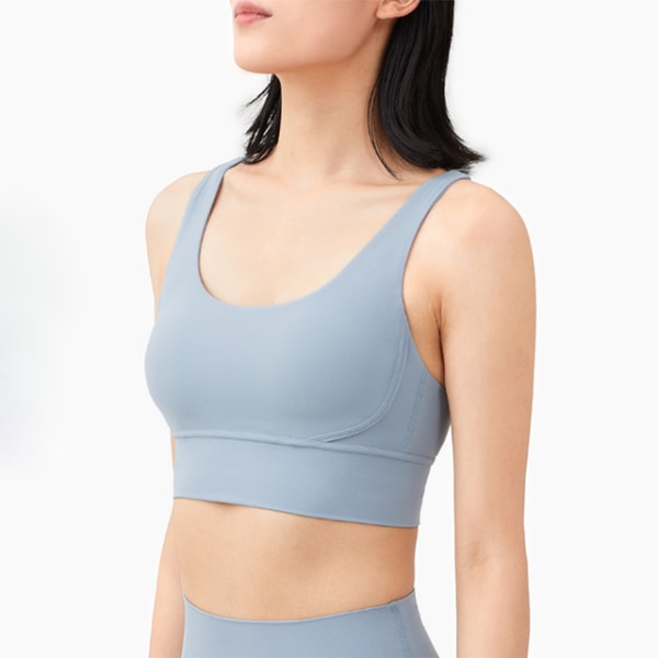 Yoga Toppar BH Enfärgad Och Sexig Sportkläder Utomhus Träningskläder Red XL