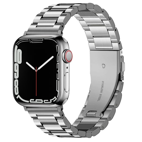 Klockarmband för Apple Watch iWatch för S10-46mm 42/44/45/49mm Silver
