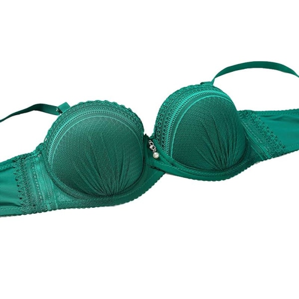 Naisten Puolikuppi Push Up Rintaliivit Seksikkäät Pitsiliivit 80 85 90 95BC Naisten Rintaliivit White 85C