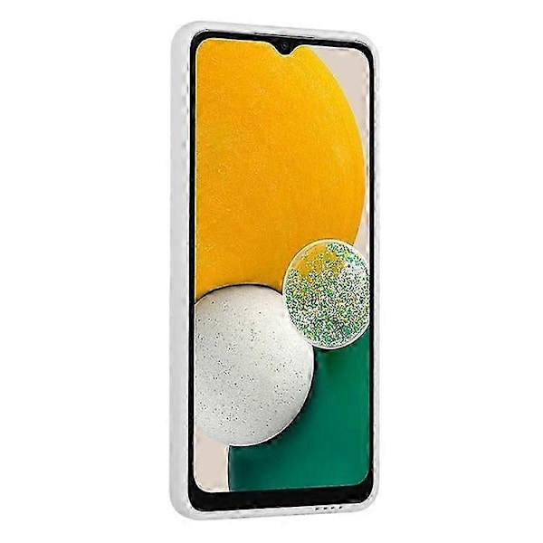 Kompatibelt för Samsung Galaxy A53 5g Kortfack Mjukt Tpu Stötsäkert Anti-repor Skal med Kameralinsskydd White