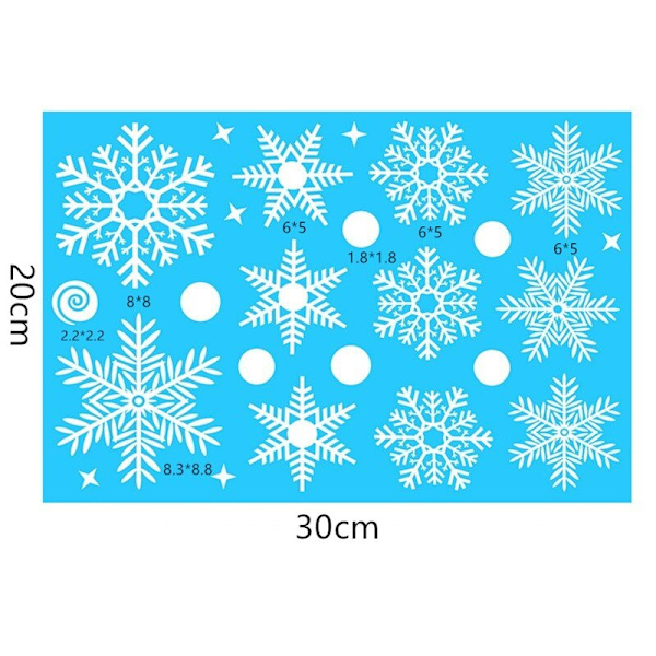 God Jul Dekor Fönsterdekaler Tomte Älg Väggdekor För Jul Hem Dörr Fönster Visa Dekorationer Gott Nytt År 2023 K 2PCS