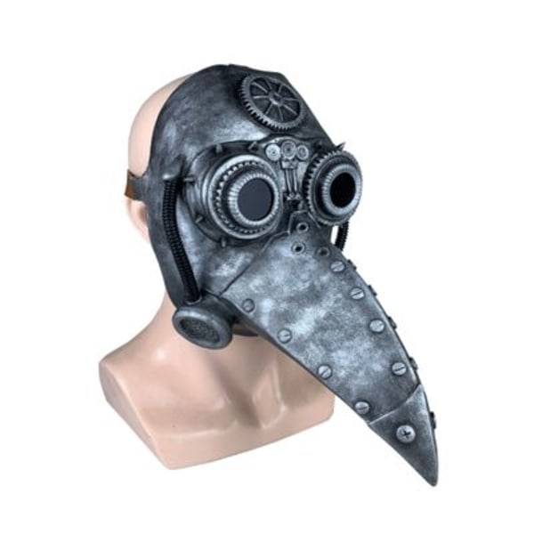 Plague Doctor Mask Steampunk Emulsion Bird Cosplay Masks Prop Mascarillas 17 Styles Costume Mascherine Protect Halloween style 13