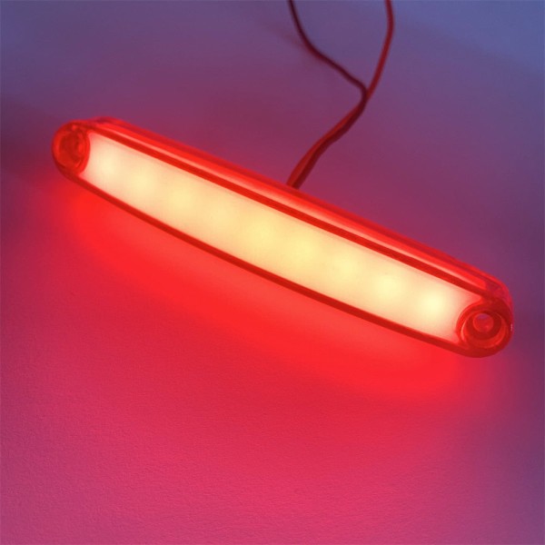 2 st Sidomarkeringsljus 12v 24v LED Lastbilsbelysning Parkeringsljus Sida Orange Markeringslampor Släpvagns Lastbilsmarkeringsljus 2PCS Green