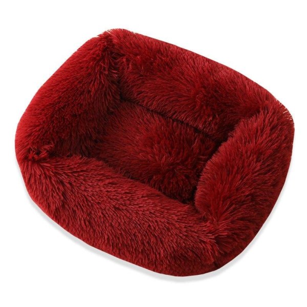 Mjuk Lång Plysch Hundsäng Vinter Kattsäng Chihuahua Yorkie Valpkudde Liten Hundsäng Varma Husdjurssoffor För Hundar Katter Sky blue XS