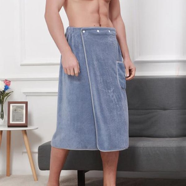 Bløde Strand Pool Bade Håndklæder Mikrofiber Svømning Hurtigtørrende Voksen Spa Mænd Krop Ansigt Håndklæde Løbe Tæppe Rejse Svømme Badekåbe 600g gray