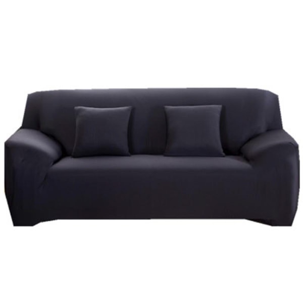 1-4 Seters Lenestoltrekk Retro Lenestoltrekk Mykt Sofatrekk 17 Farger Purple 4 seater