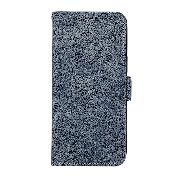 ABEEL Frostat Magnetiskt RFID Läder Telefonfodral Blue For Motorola Edge 60 Fusion