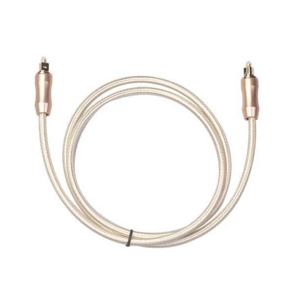 Fiberbælte Flettet Digital Fiber Optisk Lydkabel Audio SPDIF Kabel 1 m