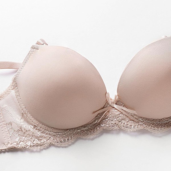 Kvinnor Sömlös BH Sexig Push Up Bralette Underkläder Trådlös Kvinnlig Lingerie Mode BH:ar White 80C