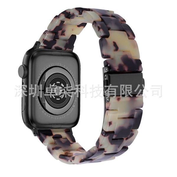 Klockarmband för Apple Watch iWatch 38mm/40mm/41mm Mörkbrun