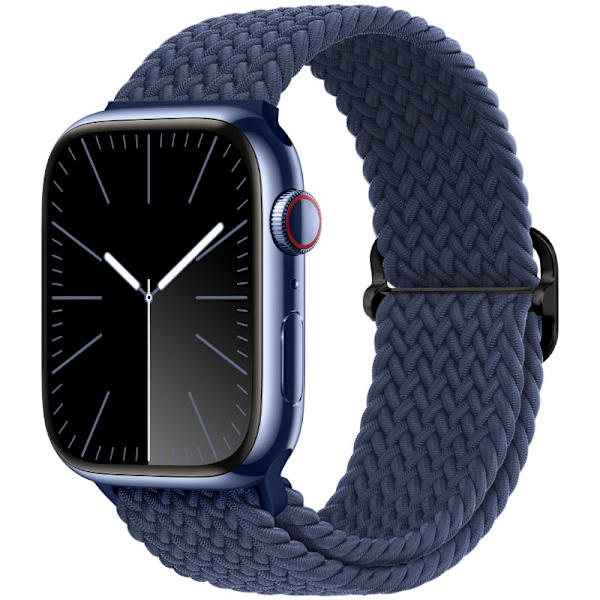 Klockarmband för Apple Watch iWatch 38/40/41/42mm-S10 64 Stormblå