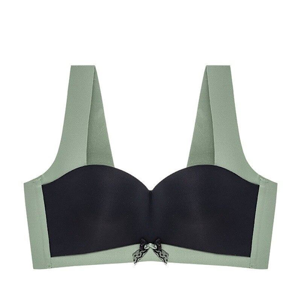 Flarixa Latex Underkläder Sömlösa Plus Size Damunderkläder Osynlig Push Up Sport-BH Utan Byglar Låg Skärning Sexiga Underkläder 5XL Beige M