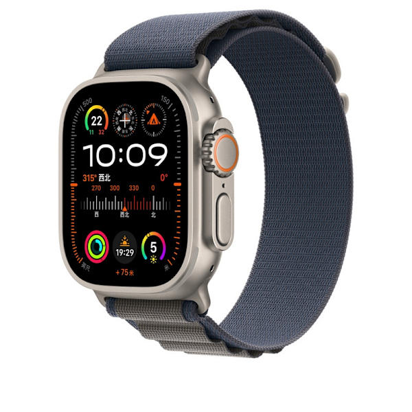 Klockarmband för Apple Watch iWatch 42/44/45/49MM Väska Blå