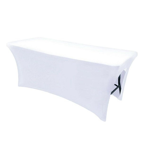 Skönhetssalong Massage Elastiskt Sängöverdrag Hög Stretch Bröllop Hotell Födelsedag Bordsöverdrag Bufféduk Bordsset Duk Deco T