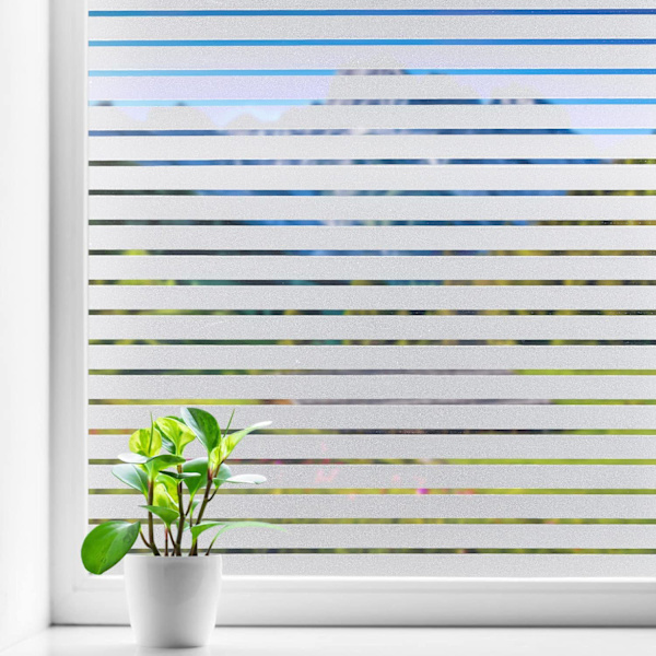 Ikkunakalvo Yksityisyyden Suoja Staattinen Kiinnitys Koristeellinen Auringonsuoja Liimaton Anti-UV Suojaus Lämmönsäätely Lasitarrat Kotiin Auburn 60x300cm