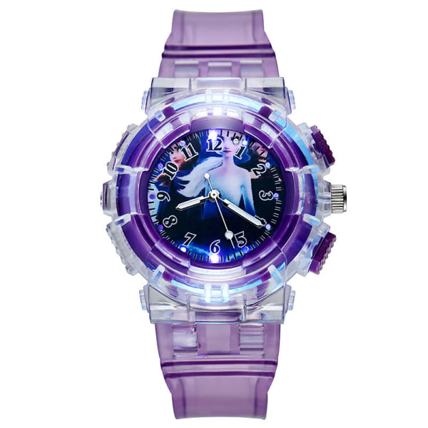 Watch på Frozen Trendy Luminous Girl Watch Student Children Green