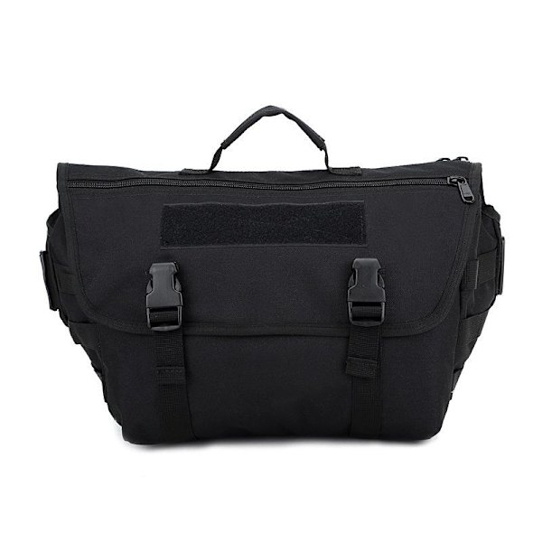 Holdbar udendørs nylon sport udendørs messenger taske khaki