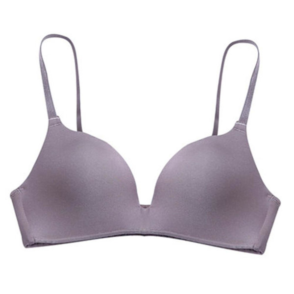 Varsbaby Dam Push Up Underkläder Enfärgad Trådlös Bekväm BH Red 32B