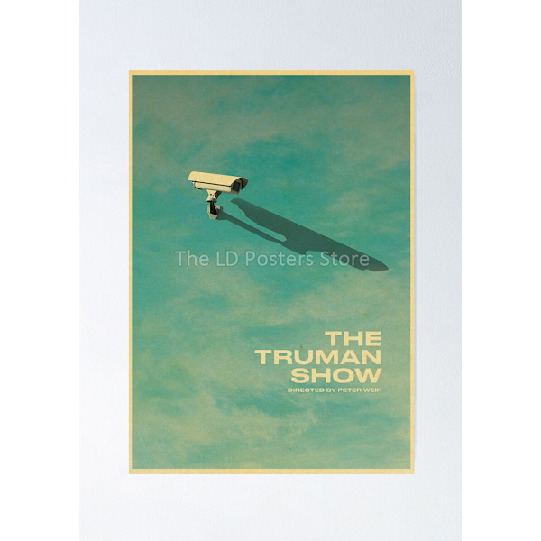 Klassiska Filmer The Shawshank Redemption/Green Book/The Truman Show/Flipped Affischer Väggkonst Målningar för Hemrum Väggdekorationer 42X30cm-A3-No Frame R01912