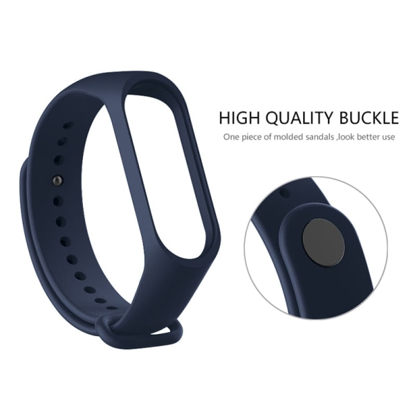 Rem til Xiaomi Mi Band 6 5 4 3 Sportsarmbånd Silikone Armbånd Mi Band 3 4 Band5 udskiftningsremme Til mi band 6 urrem A2 For mi band 3