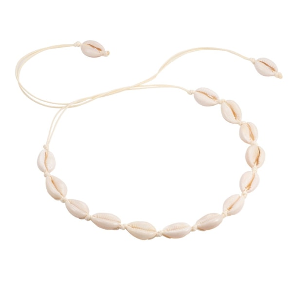 Hot Conch Seashell Halskjede Dame Smykker Sommer Strand Shell Choker Bohemian Tau Cowrie Perlekjeder Håndlaget Krage Kvinnelig Style 9 Overseas
