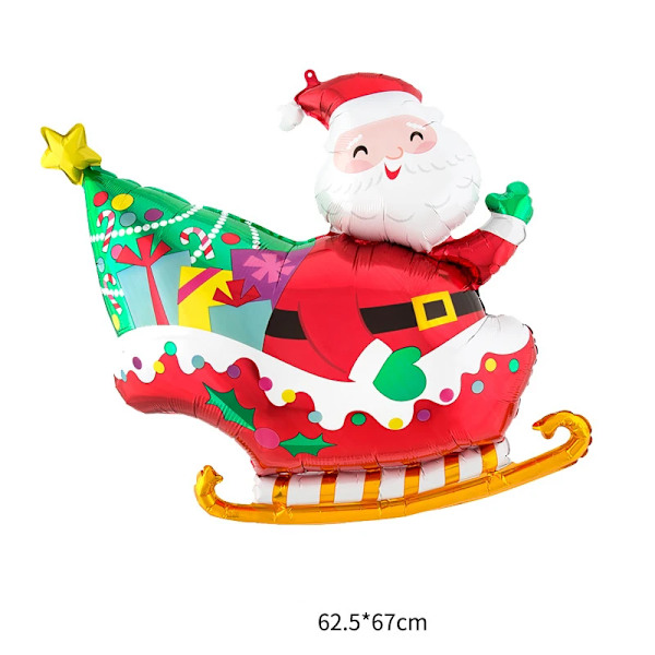 90 cm Oppustelig Jule Candy Cane Stang Balloner Udendørs Candy Canes Dekoration til Julepynt 2023 Navidad Nutcracker