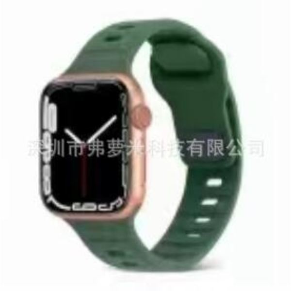 Klockarmband för Apple Watch iWatch 38/40/41mm Armégrön