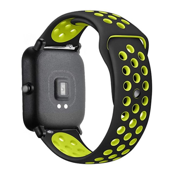20mm/22mm silikonrem for Amazfit GTS/2/2e/GTS2 Mini/GTR 42mm/47mm/GTR2/2e/stratos 2/3 Sport Watch Bracelet Amazfit bip reim bule-white Amazfit GTS-2-2e-min