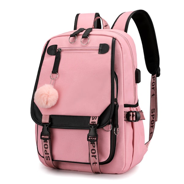 Swagger Taske med Nylon Materiale Rygsække BlackBTS