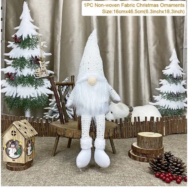 Jul Ansiktslös Docka Tomte 2023 God Jul Dekorationer För Hemmet Julprydnad Xmas Navidad Natal Nytt År 2024 4