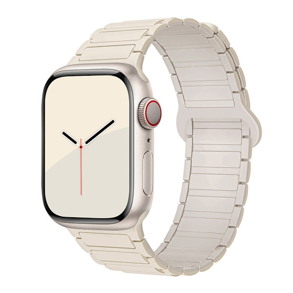 Klockarmband för Apple Watch iWatch 38/40/41/42 S10mm Universal Antikvit med Stjärnglans