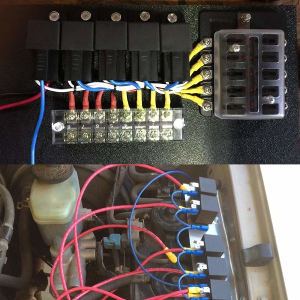 Krympe Spadeterminal Assortert Elektrisk Ledning Kabel Koblingssett Krympe Spade Isolert Ring Gaffel Spade Butt Sett 280PCS
