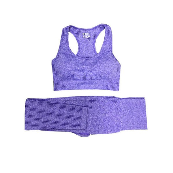 Yoga Set Träningskläder Träningsdräkt Toppar Och Leggings för Fitness Sport För Kvinnor 3pcs ArmyGreen M