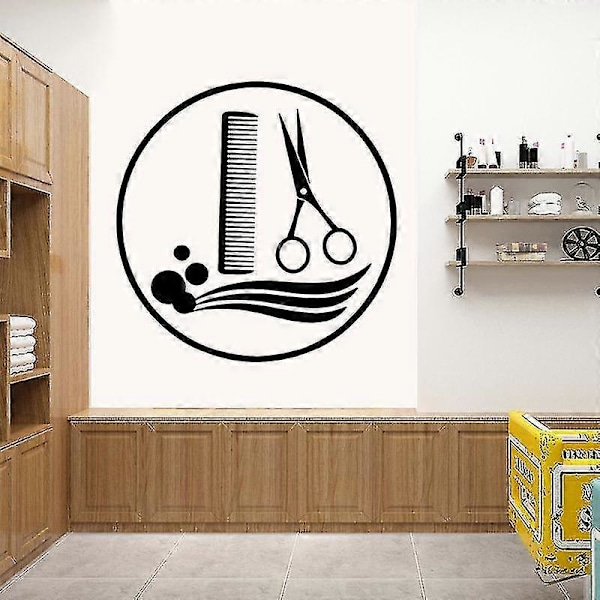 PVC Tapet Frisörsalong