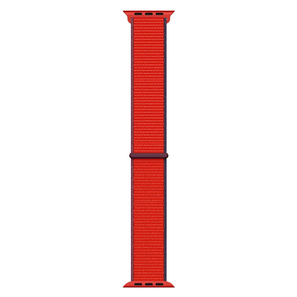 Kellon ranneke Apple Watch iWatch 42/44/45/46/49mm kirkkaanpunainen