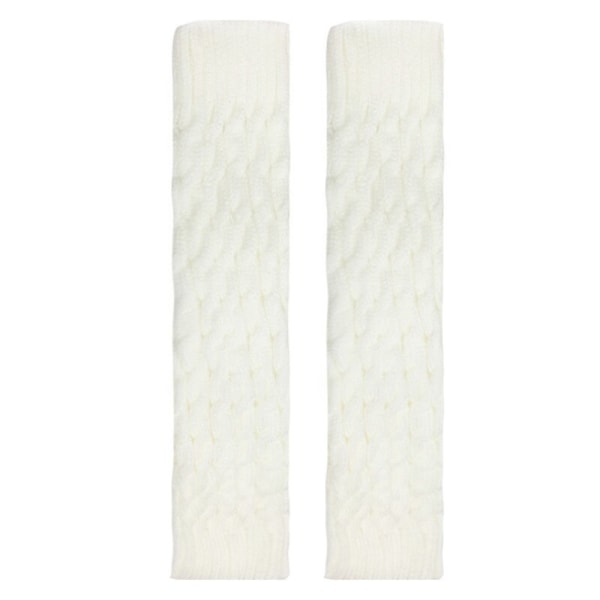 Lolita Långa Strumpor Dam Benvärmare Stickade Varma Fotskydd Vita Arm Ben Värmare Dam Höst Vinter Virkade Strumpor Stövelmanschetter MULTI One Size
