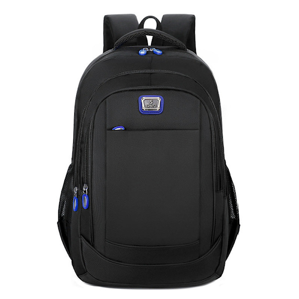 Sport Outdoor Swagger -laukku, muodikas nylonreppu matkustamiseen Black 17in