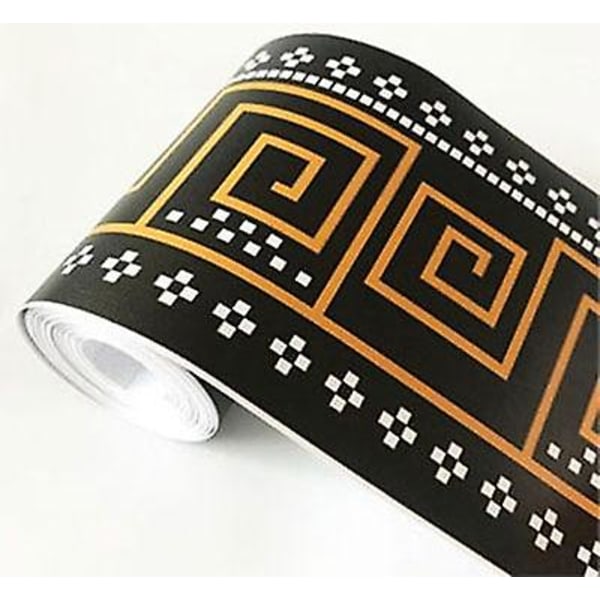 Selvklæbende, 3D Blomster/geometrisk Design - PVC Vandtæt, Borderline Tapet WB08 03 WB08 03