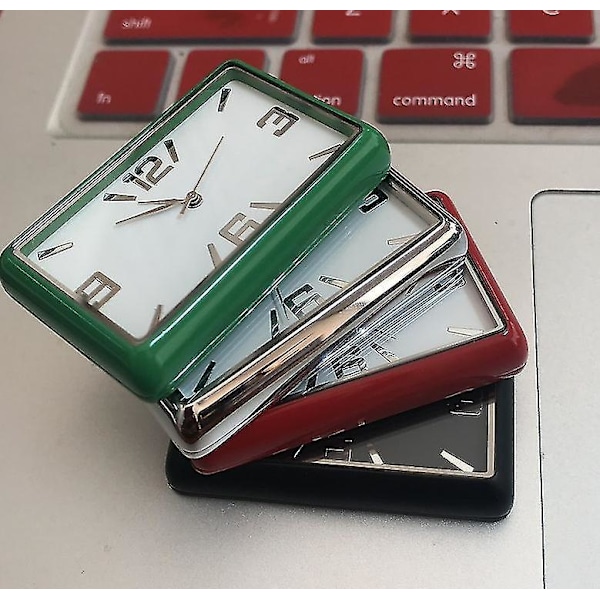 Bilpasta C Pasta Separat Pekermåler Lysende Målerpasta Firkantet Svart Kant Klokke Square Black Border Clock