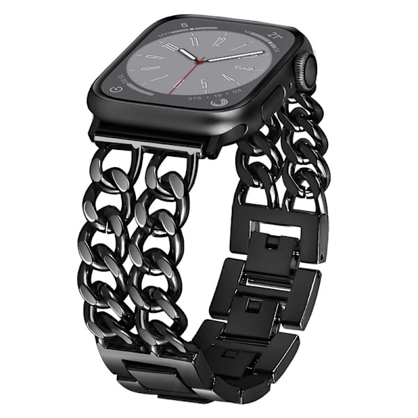 Klockarmband för Apple Watch iWatch 38/40/41mm Svart
